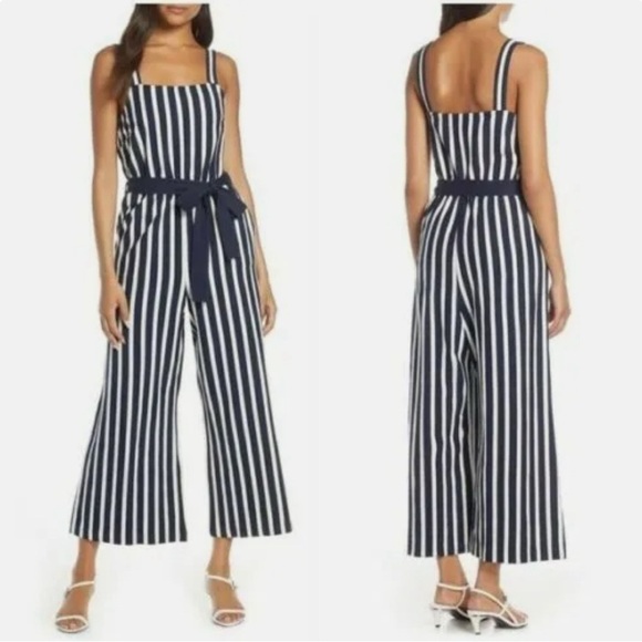 J.Crew Navy Jumpsuit - Picture 1 of 5